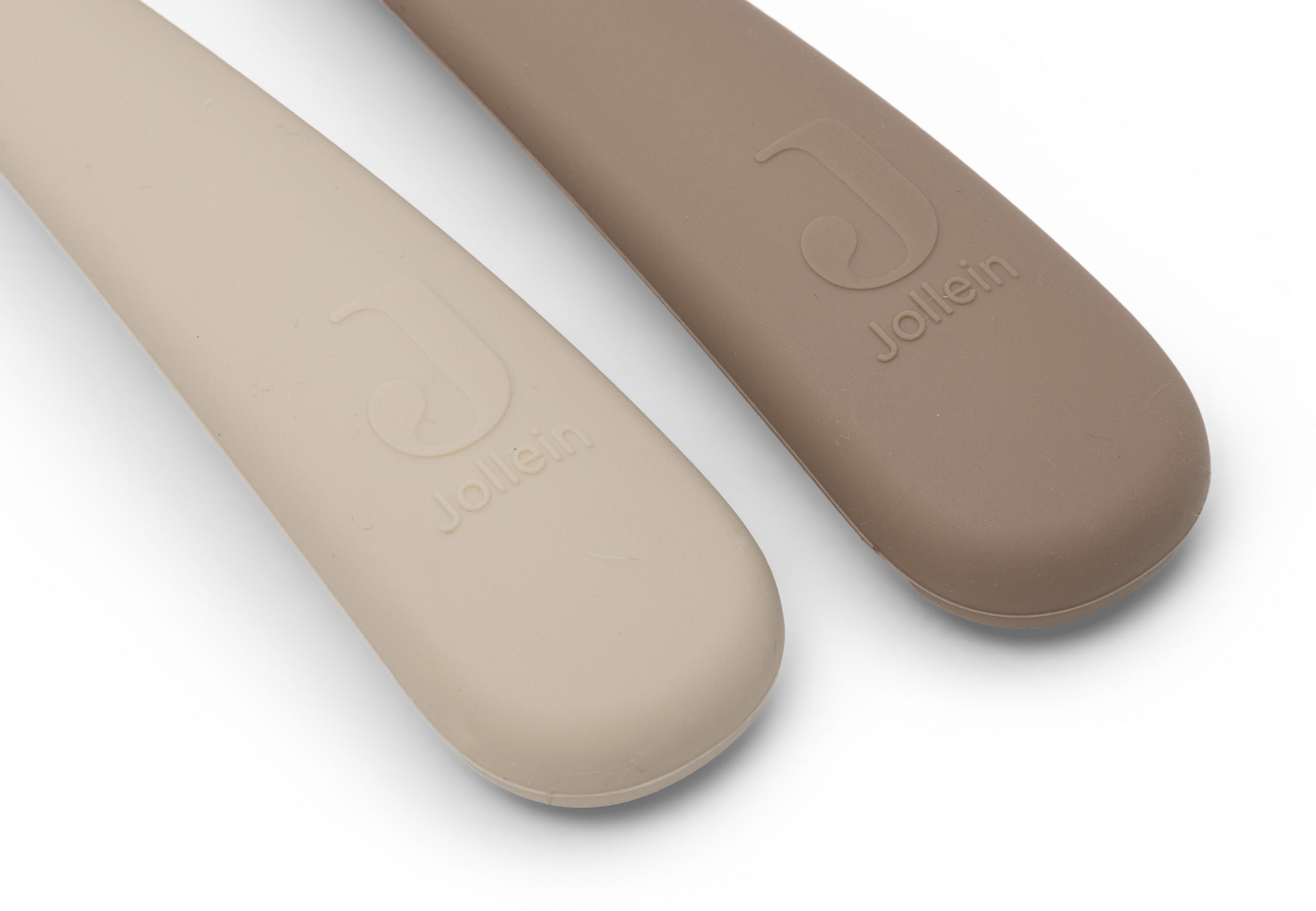 Jollein Siliconen Lepeltje | Natural Shades (2-pack)