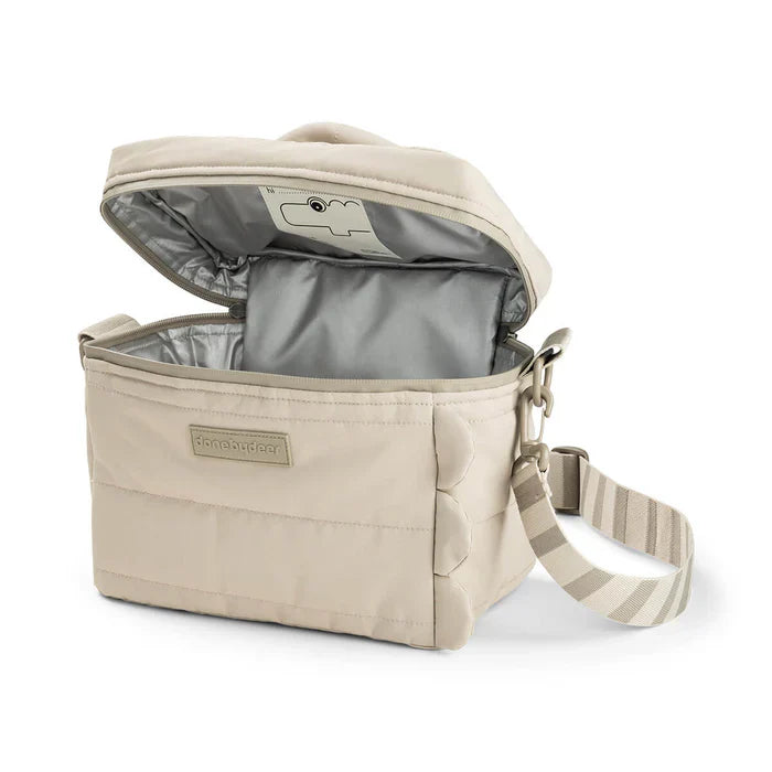 Done By Deer Quilted Thermische Lunchtas | Croco Sand
