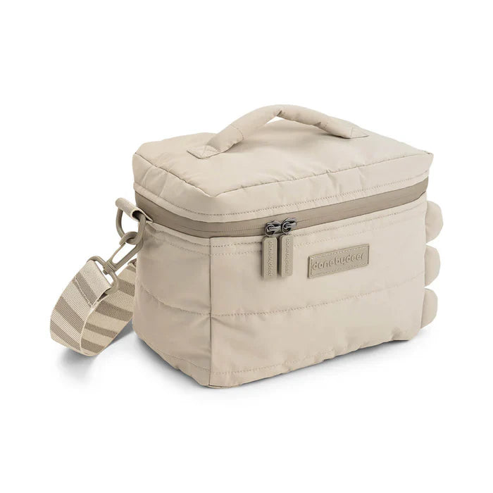 Done By Deer Quilted Thermische Lunchtas | Croco Sand