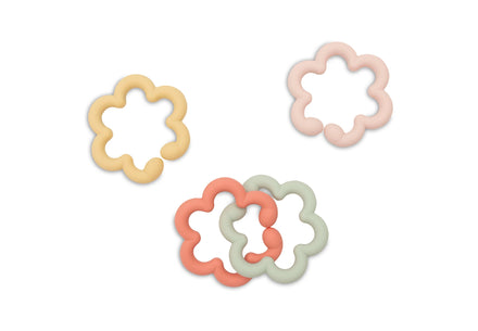 Jollein Speelgoed Ringen Siliconen Flowers