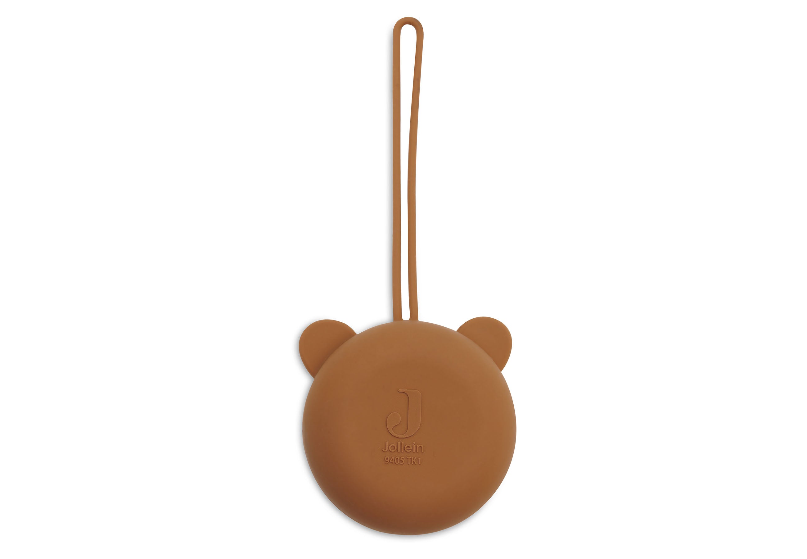 Jollein Siliconen Speenhouder Ø7cm | Caramel