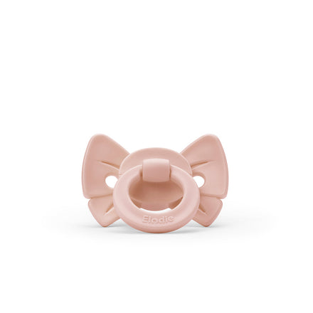 Elodie Binky Bow Fopspeen +3m | Misty Pink