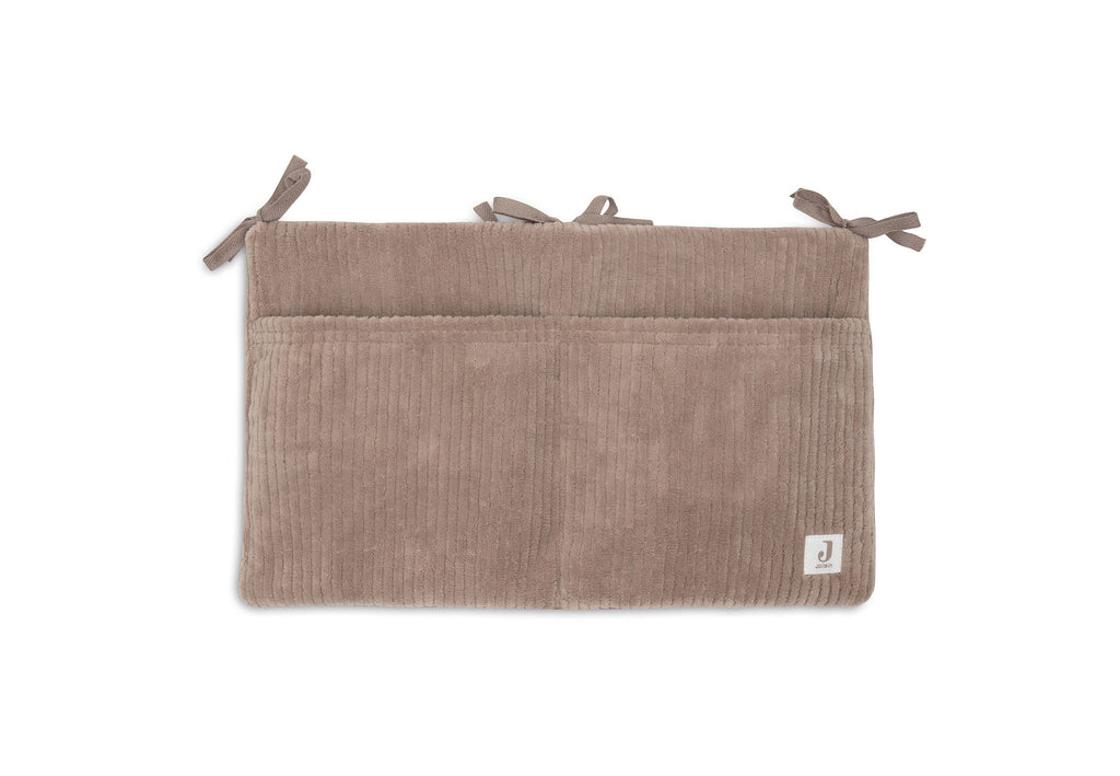 Jollein Boxopbergzak Organizer Cloudy Rib | Milky Coffee