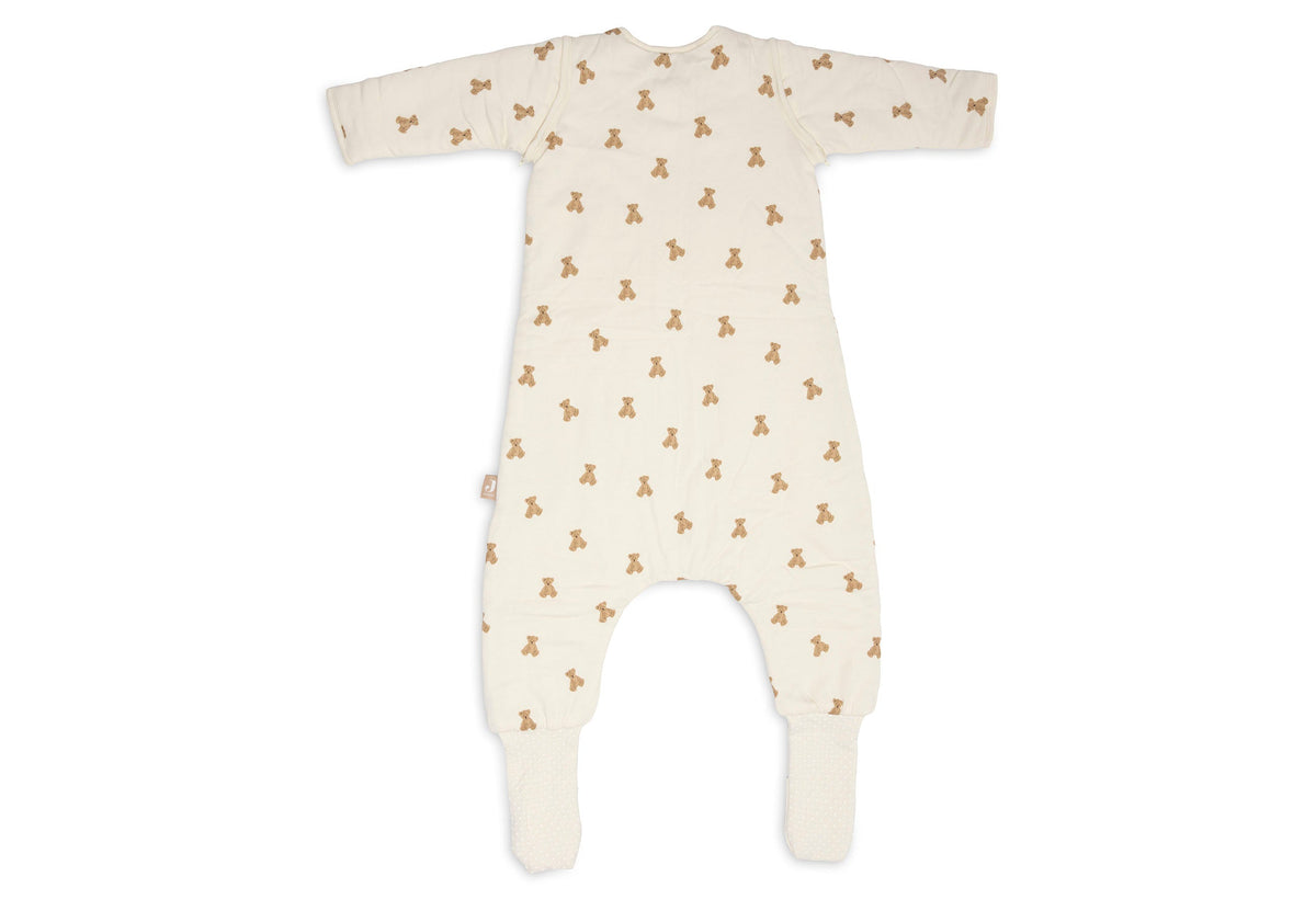 Jollein Slaapzak met voeten en afritsbare mouw 80/86cm | M. Teddy Bear
