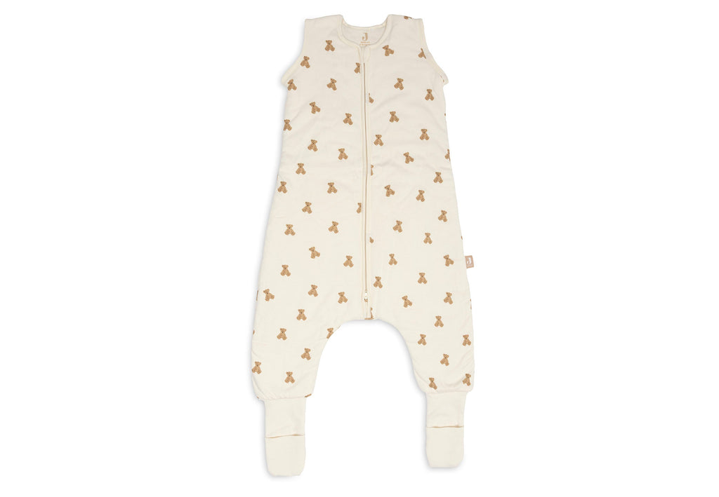 Jollein Slaapzak met voeten en afritsbare mouw 80/86cm | M. Teddy Bear