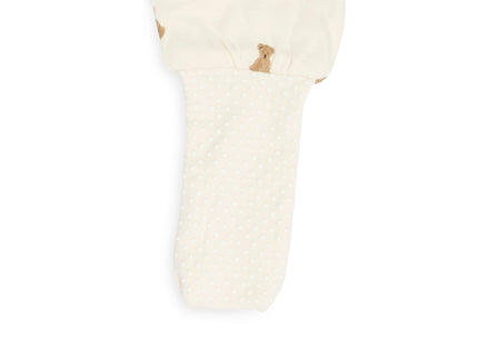 Jollein Slaapzak met voeten en afritsbare mouw 80/86cm | M. Teddy Bear
