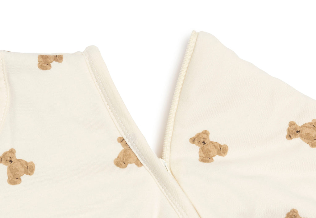 Jollein Slaapzak met voeten en afritsbare mouw 92/98cm | M. Teddy Bear