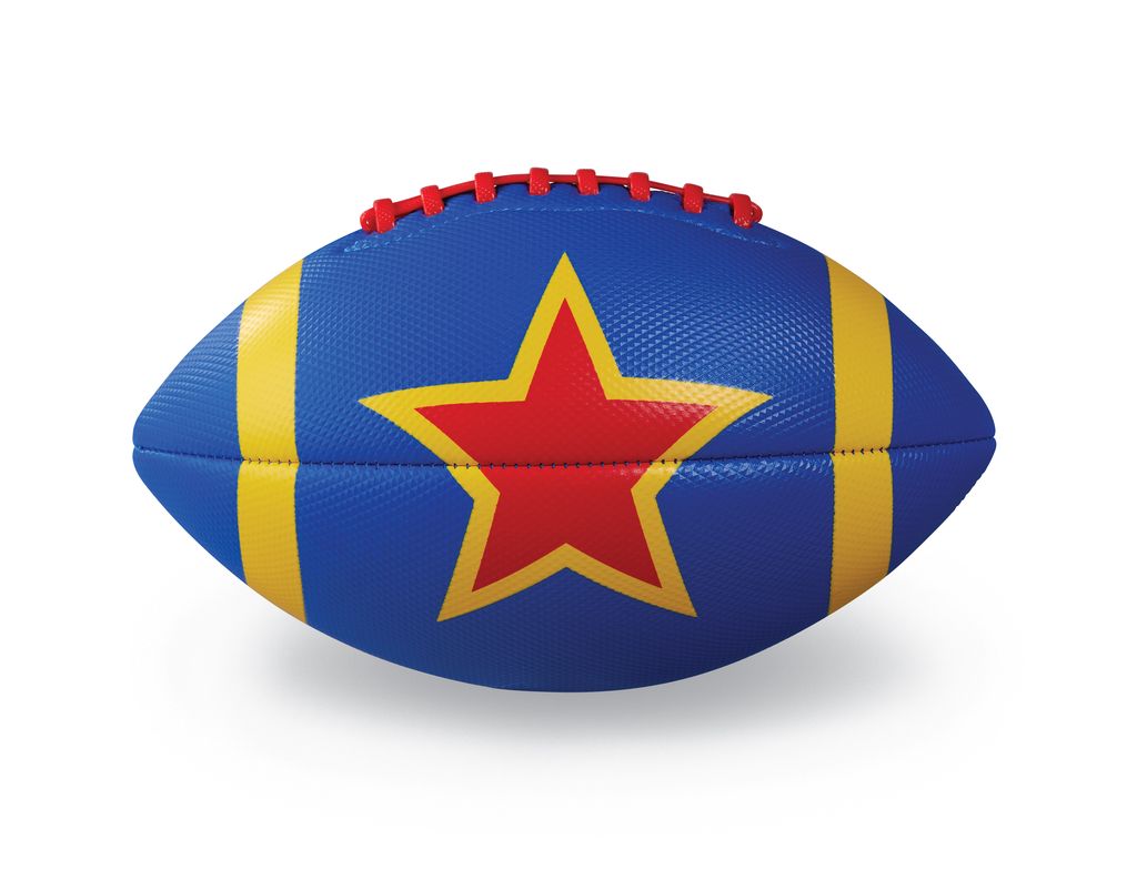 Crocodile Creek Soft Football | Red Star