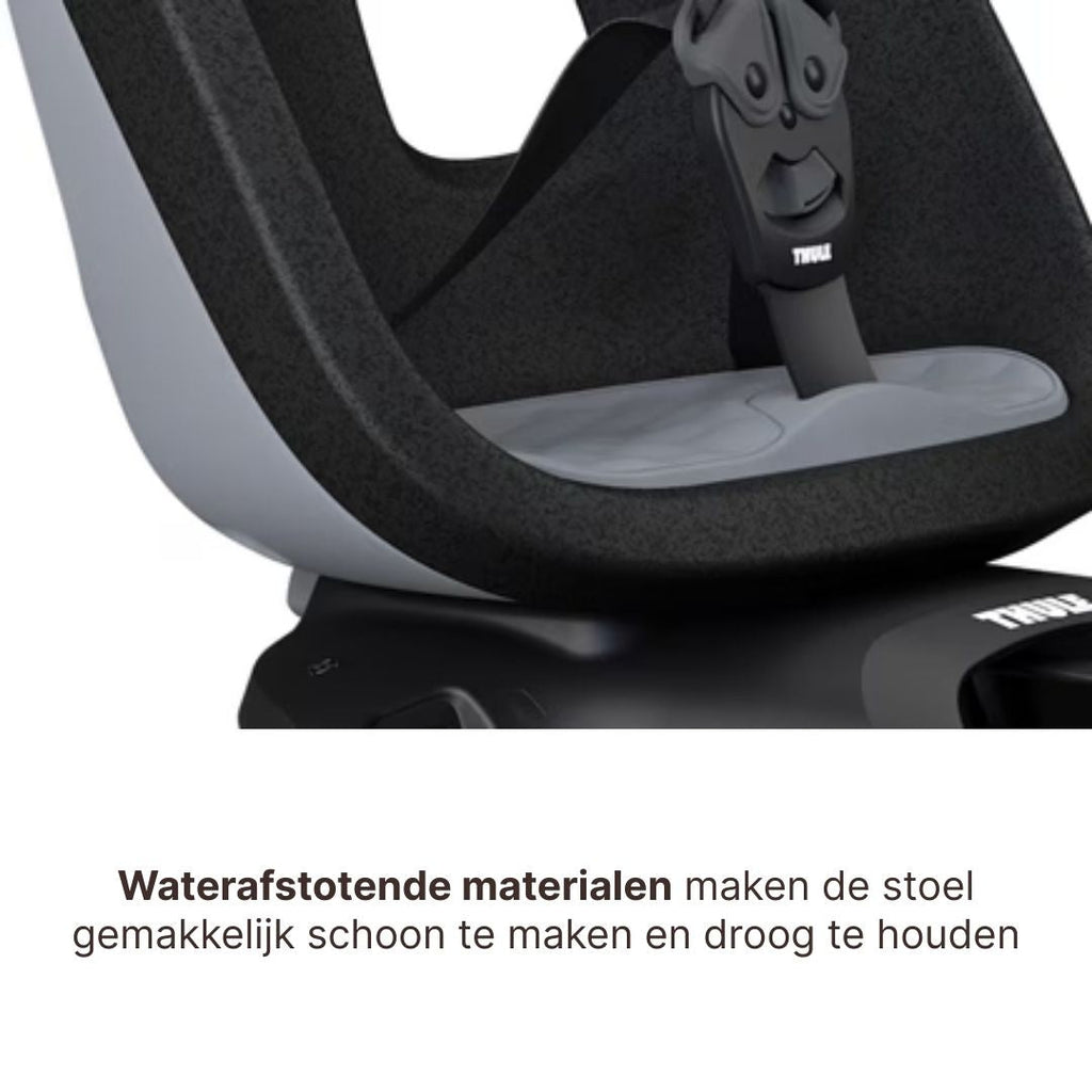 Thule Yepp Nexxt 2 Maxi Fietszitje Fietsstoel Achterop Bagagedrager Montage I Monument Grey