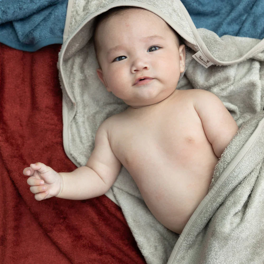 Timboo Badcape Bamboo 74x74cm | Moon Blue