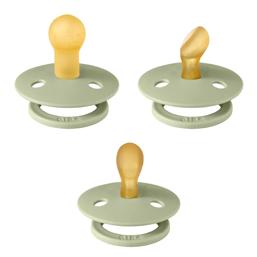 Bibs Fopspeen Try-It Collectie 3 pack | Sage