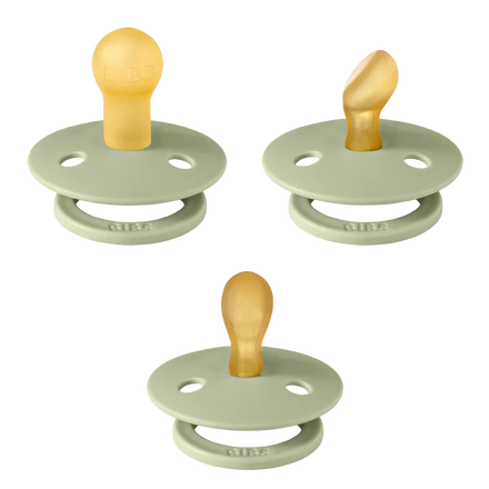 Bibs Fopspeen Try-It Collectie 3 pack | Sage