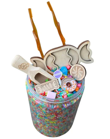 SensoryFun Speelrijst Mix PourAndPlay 1.2kg | Candyshop