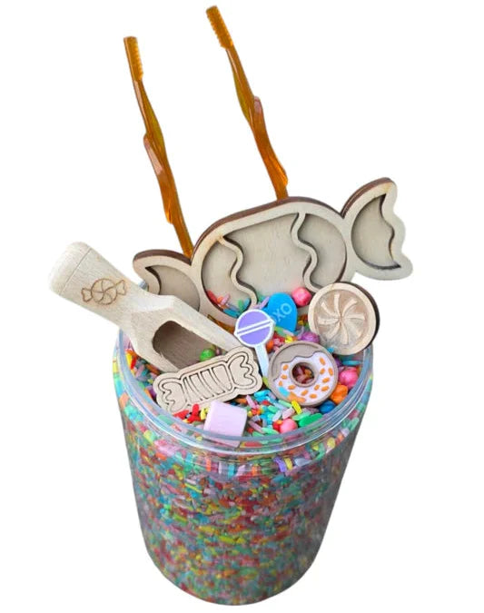 SensoryFun Speelrijst Mix PourAndPlay 1.2kg | Candyshop