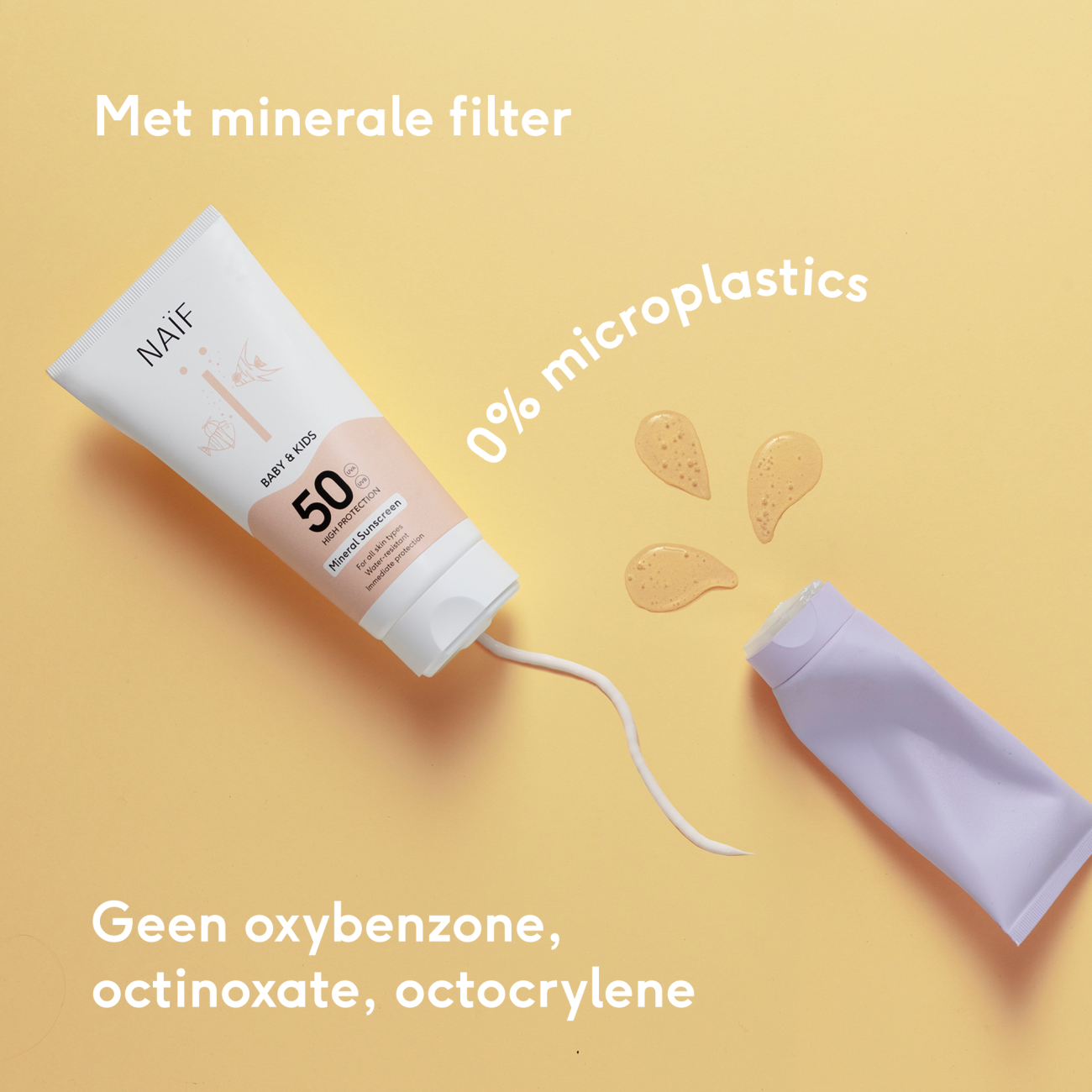 Naïf Zonnebrand Spray Voor Baby & Kids SPF50 | 100ml