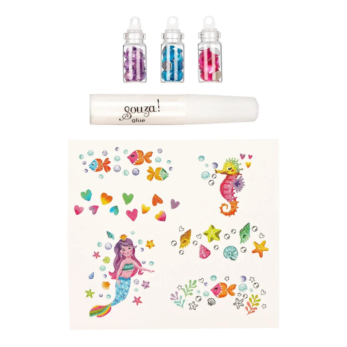 Souza Glitter tattoo Zeemeermin