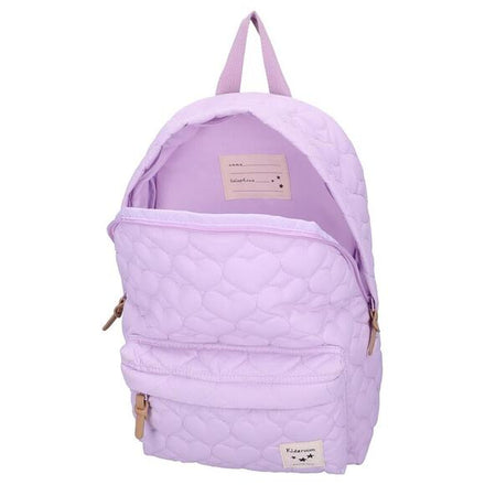 Kidzroom Kleuter Rugzak 36x27x12cm | Wonderful Worlds Purple