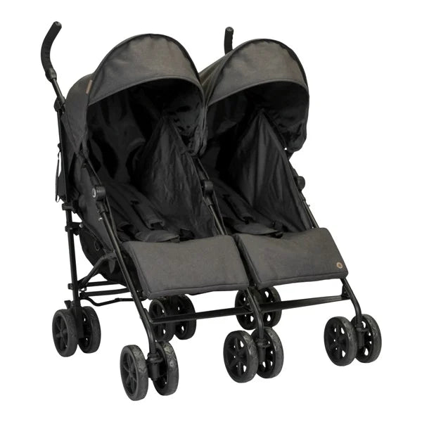 Topmark Tweeling Buggy Bobby | Zwart