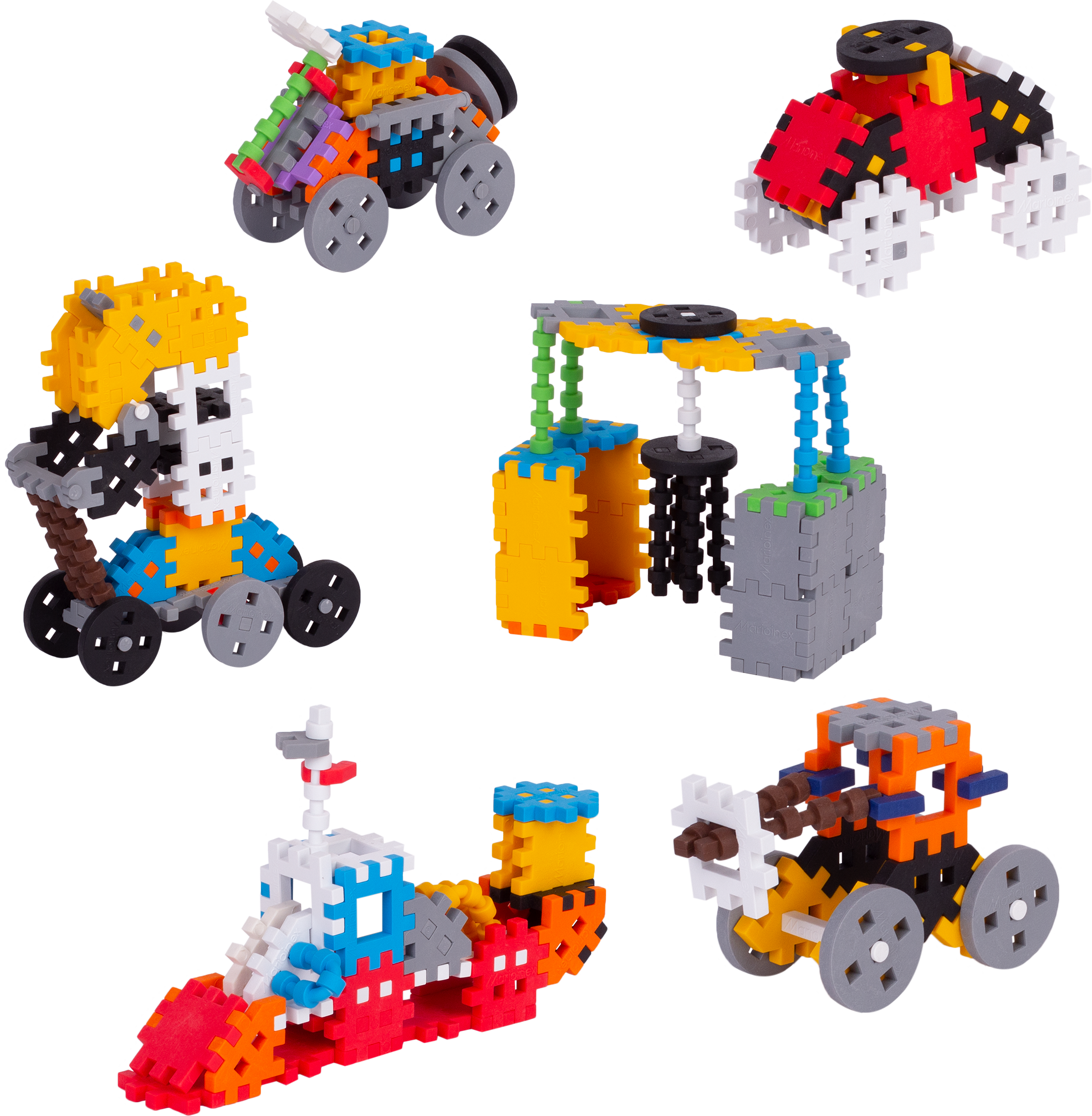 Marioinex Mini Waffle | 300 Pcs Constructor