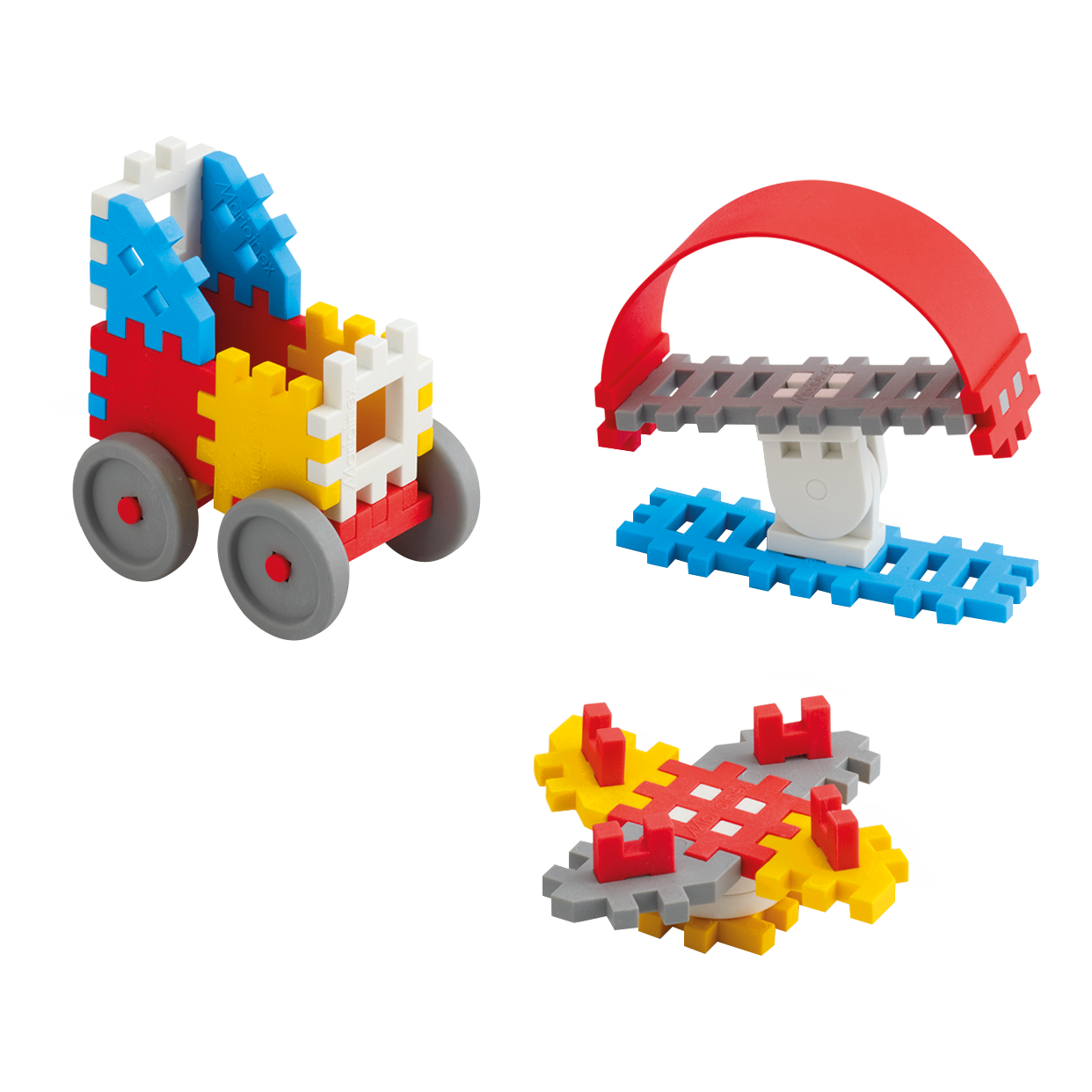 Marioinex Mini Waffle | 35 Pcs Constructor (Blue)