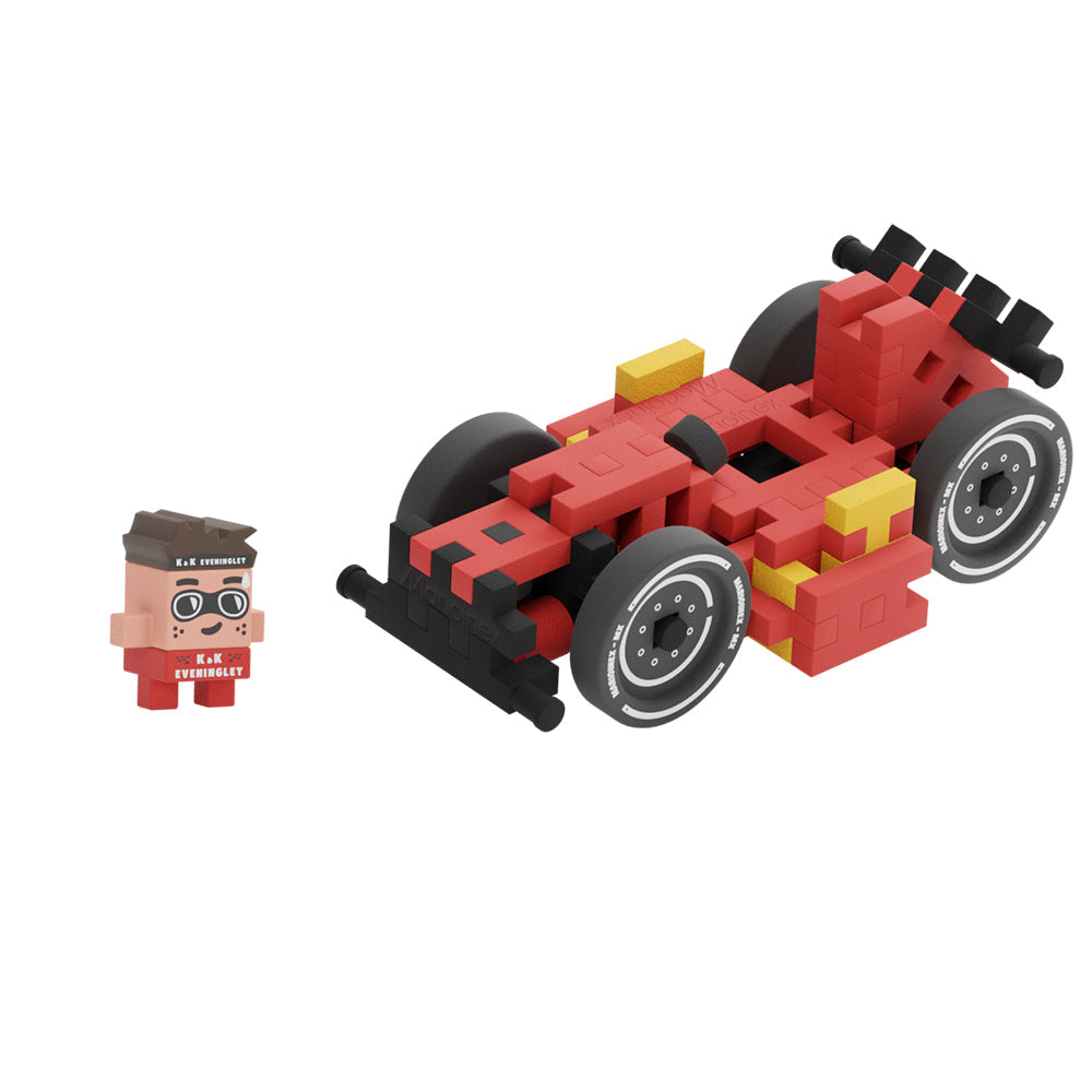 Marioinex Mini Waffle | Cars
 Race Car James