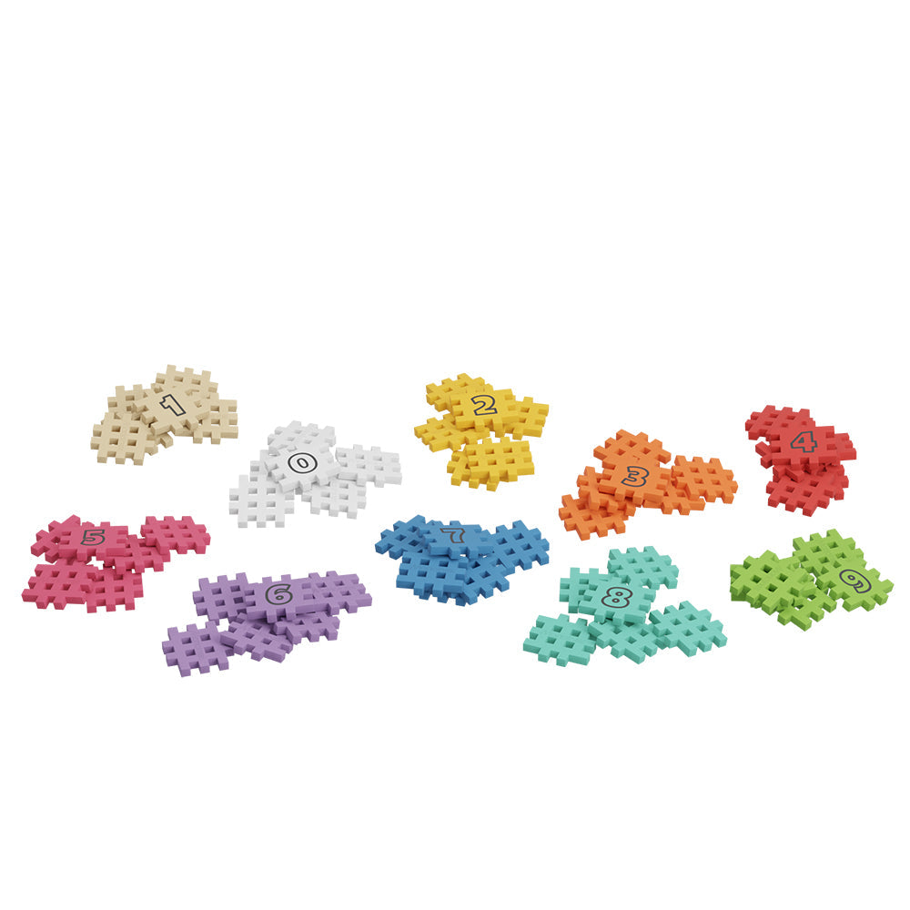 Marioinex Mini Waffle | Edu 
 Math Cubes 60 Pcs