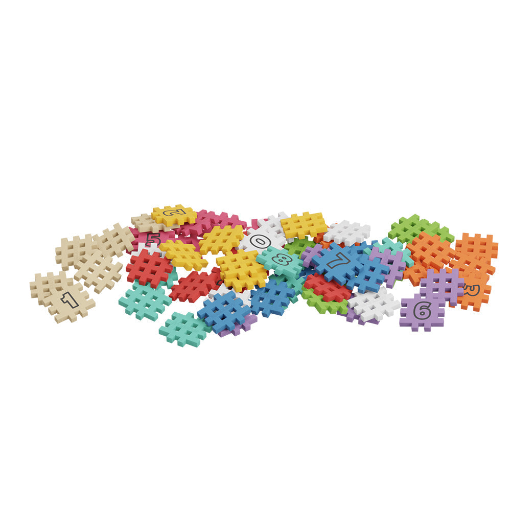 Marioinex Mini Waffle | Edu 
 Math Cubes 60 Pcs