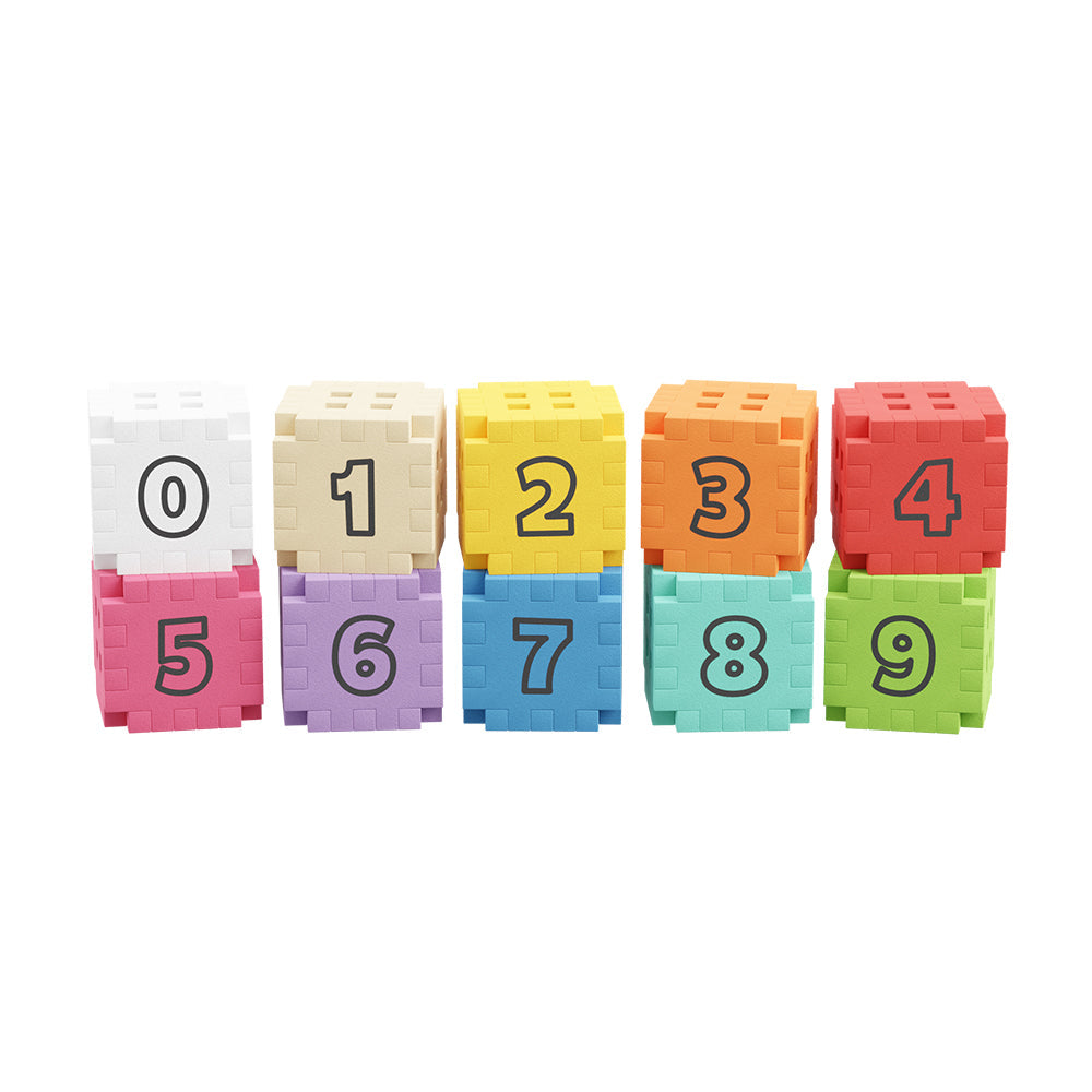 Marioinex Mini Waffle | Edu 
 Math Cubes 60 Pcs