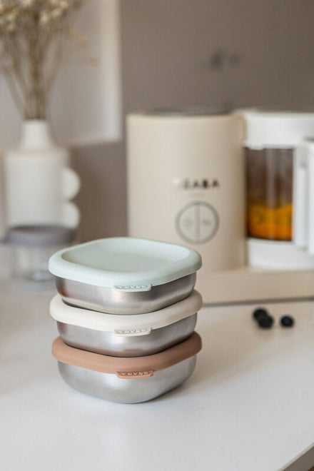 Béaba Maaltijddoosjes RVS | Natural