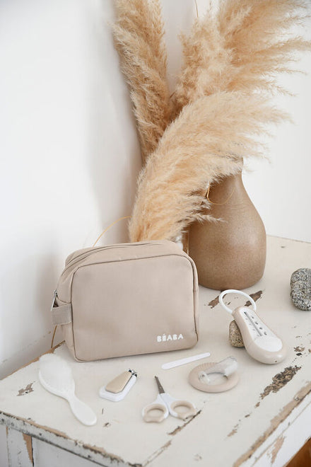 Béaba Toilettas Met 7 accessoires | Klei - Aarde