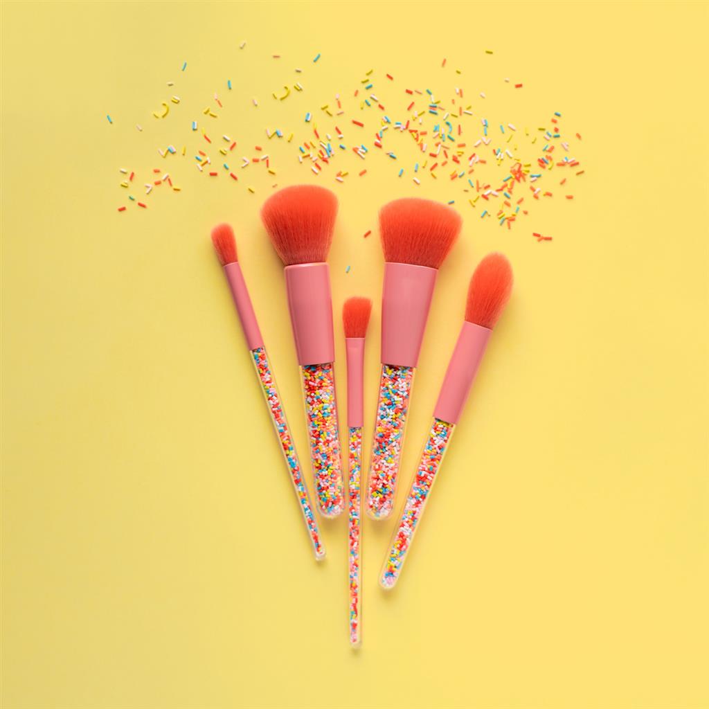 Oh Flossy Kids Make-Up Borstel Set Sprinkle
