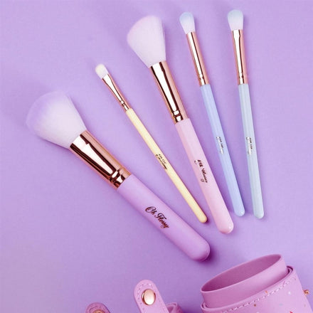 Oh Flossy Kids Make-Up Borstel Set Regenboog