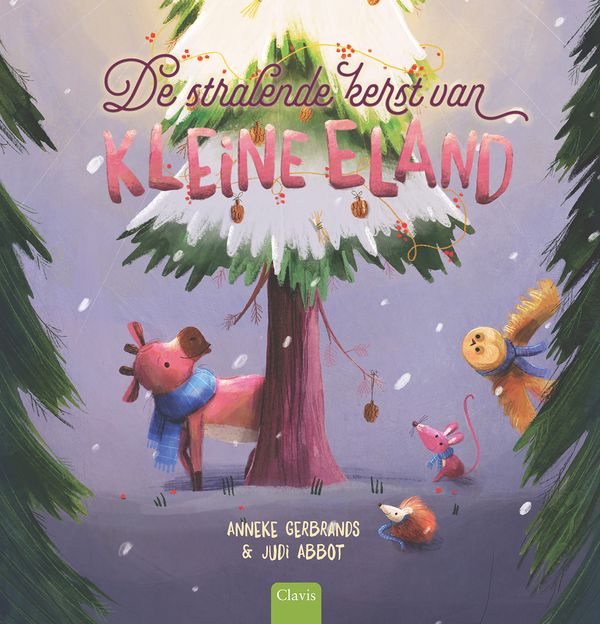 Clavis Voorleesboek De Stralende Kerst van Kleine Eland