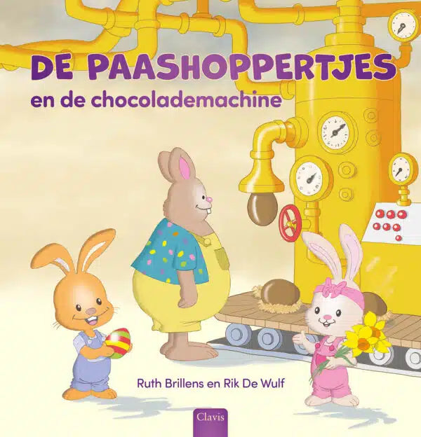 Clavis Voorleesboek De Paashoppertjes En De Chocolademachine