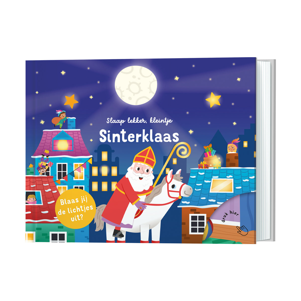 De Lantaarn Voorleesboek met lampjes Slaap lekker, Kleintje | Sinterklaas