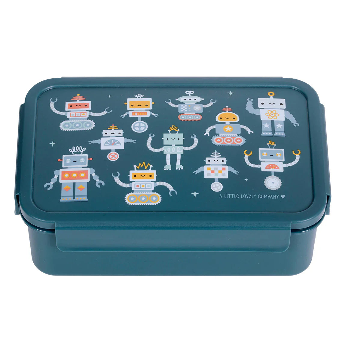 A Little Lovely Company Bento Lunchbox | Robots