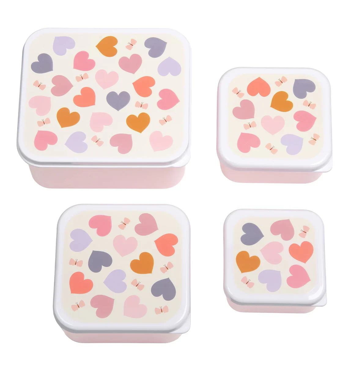 A Little Lovely Company Lunch & Snack Box Set | Hartjes