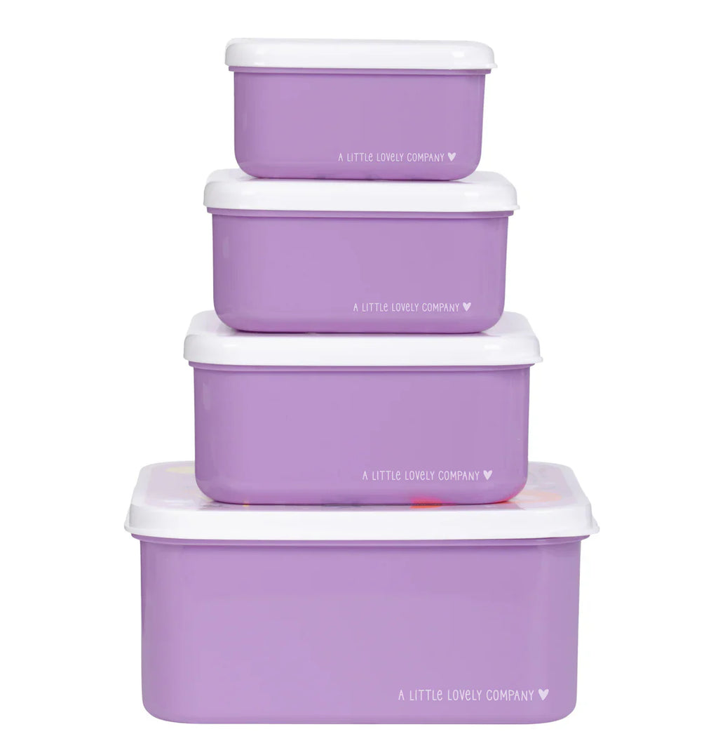 A Little Lovely Company Lunch & Snack Box Set | Prinsessen