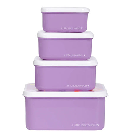 A Little Lovely Company Lunch & Snack Box Set | Prinsessen
