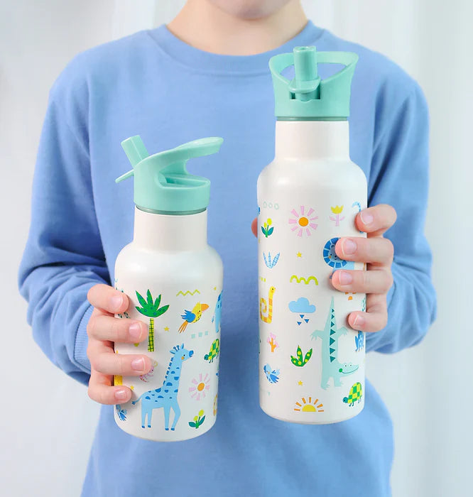 A Little Lovely Company RVS Drinkfles 500ml | Jungle
