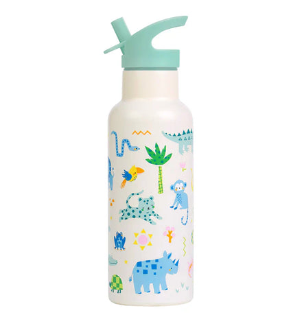 A Little Lovely Company RVS Drinkfles 500ml | Jungle