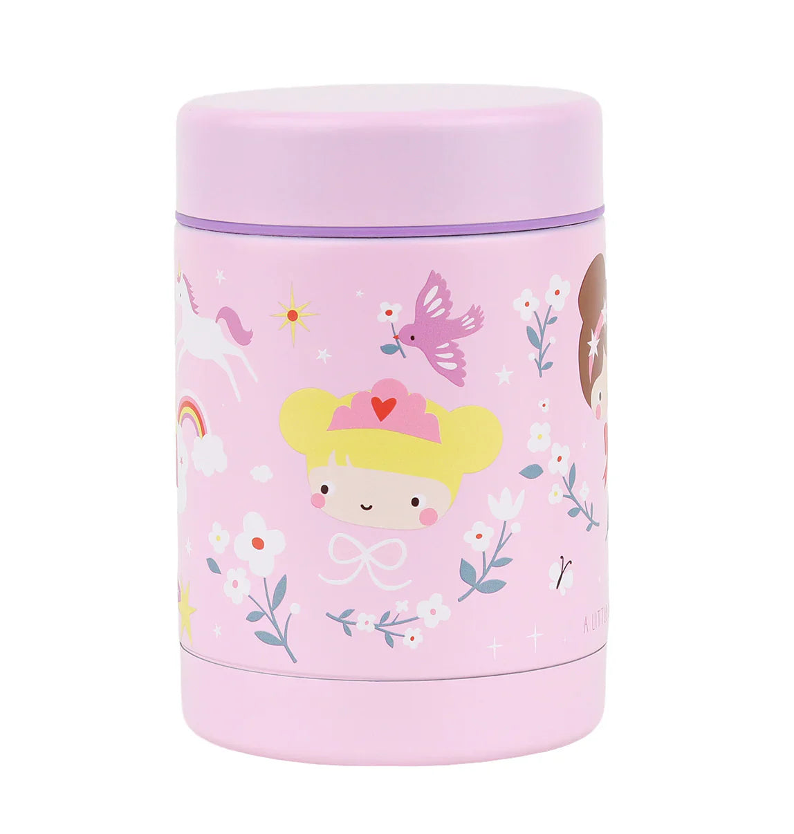 A Little Lovely Company RVS Food Jar 300ml | Prinsessen