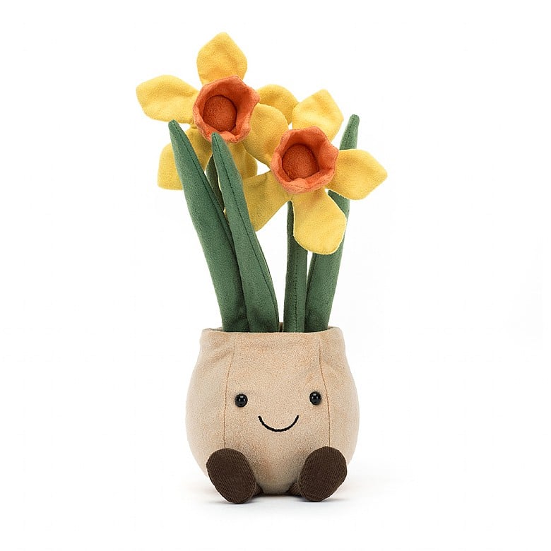 Jellycat Knuffel Amuseable Daffodil Pot | 29x11cm