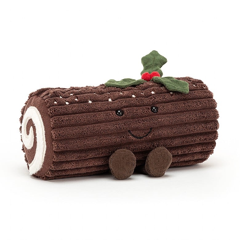 Jellycat Knuffel Amuseable Yule Log Kerststronk