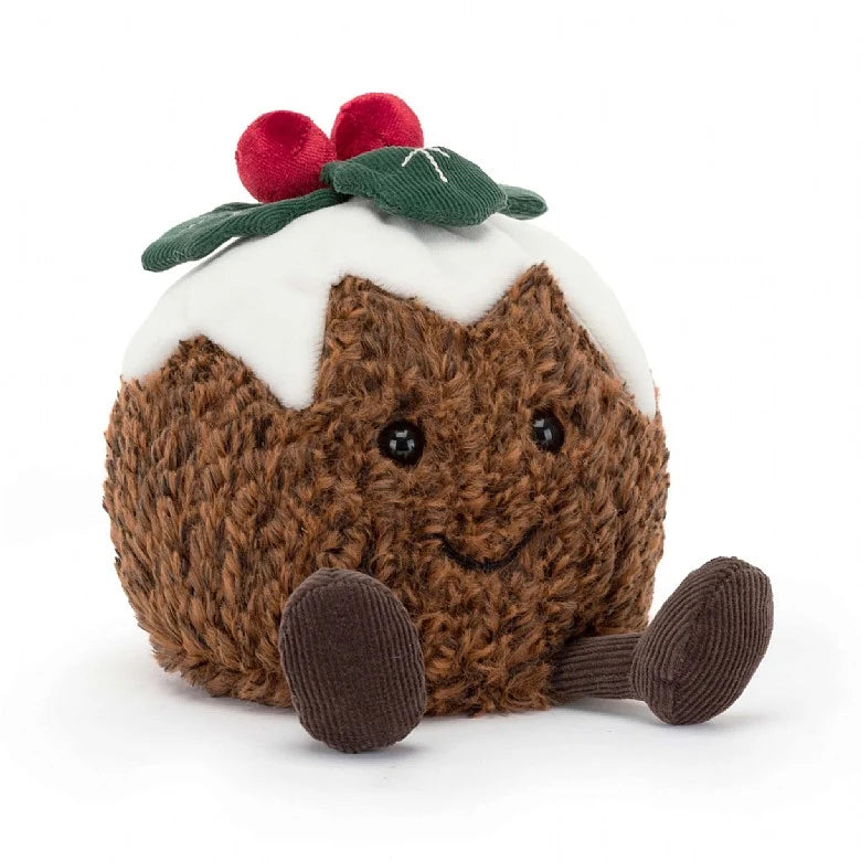 Jellycat Knuffel Amuseable Christmas Pudding