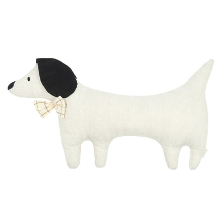 Nobodinoz Kussen Toby Dog 55x30cm I Greige