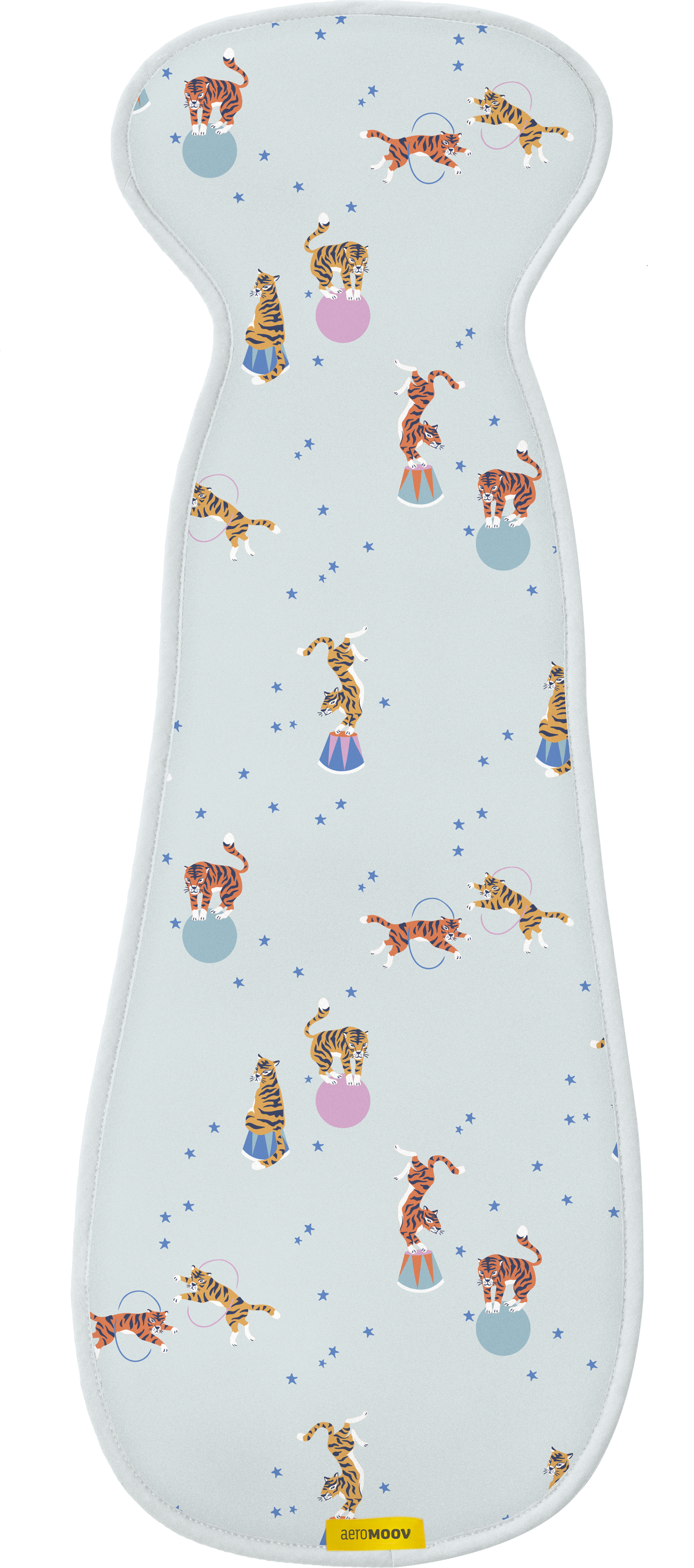 Aeromoov Air Layer Autostoel Groep 2/3 Universeel | Circus Tigers - Limited Edition