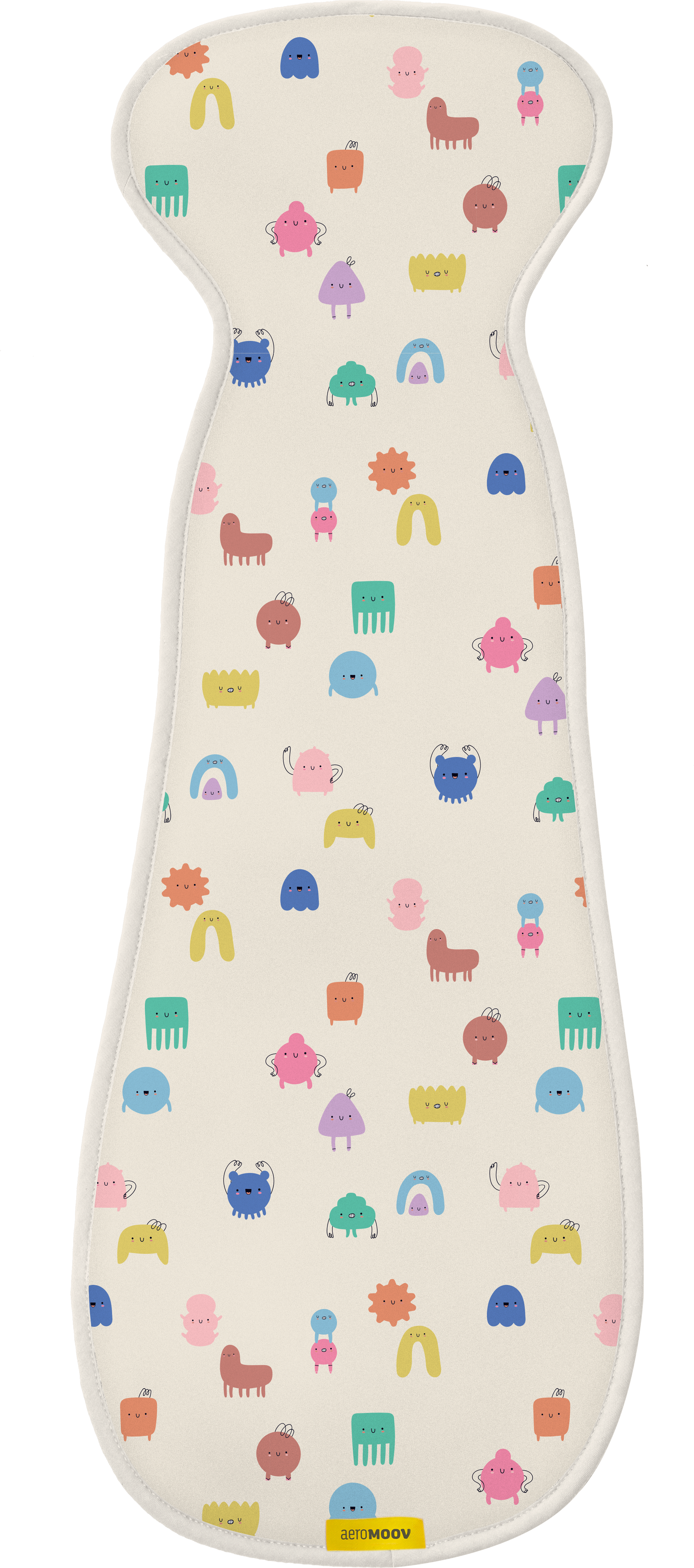 Aeromoov Air Layer Autostoel Groep 2/3 Universeel | Funny Shapes - Limited Edition