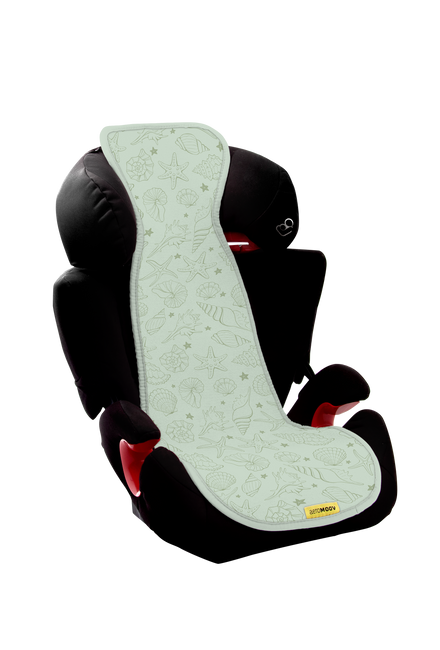 Aeromoov Air Layer Autostoel Groep 2/3 Universeel | Seashell Olive
