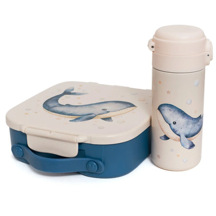 Petit Monkey Bento Lunchbox Met Vakjes | Walvis